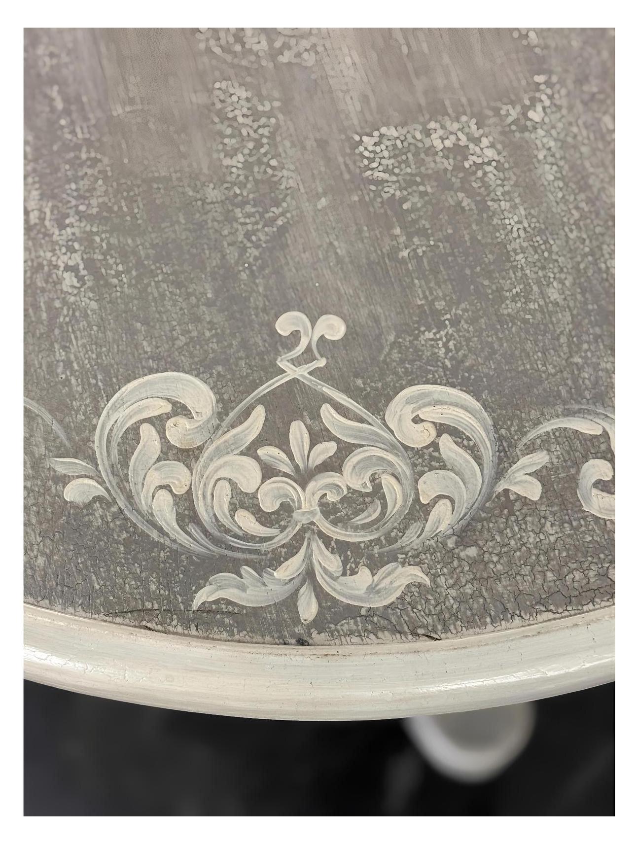 Saint-Antonin-Sur-Bayon Round Counter Height Table In Walnut, Compact 32-Inch Design