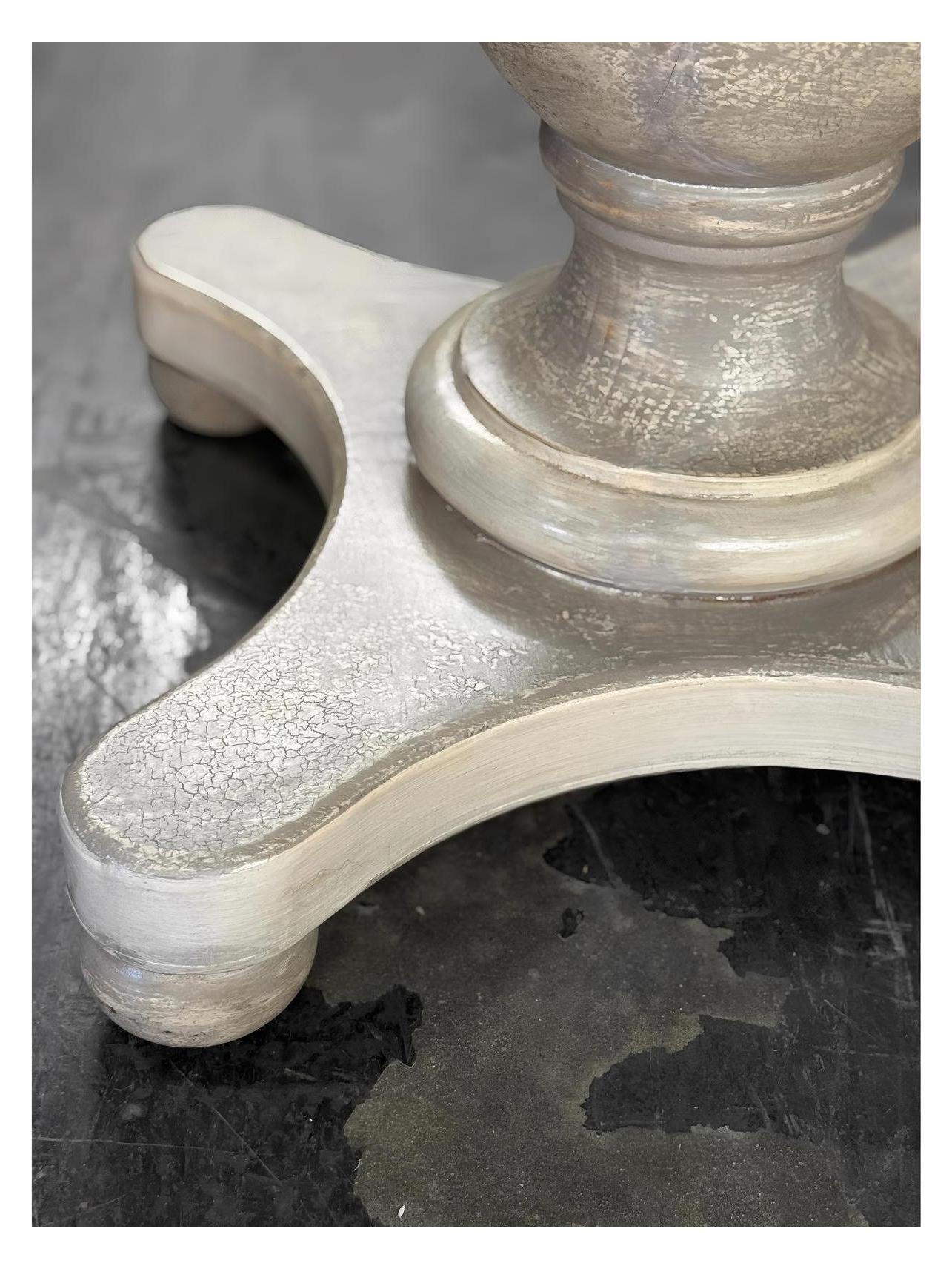 Saint-Antonin-Sur-Bayon Round Counter Height Table In Walnut, Compact 32-Inch Design