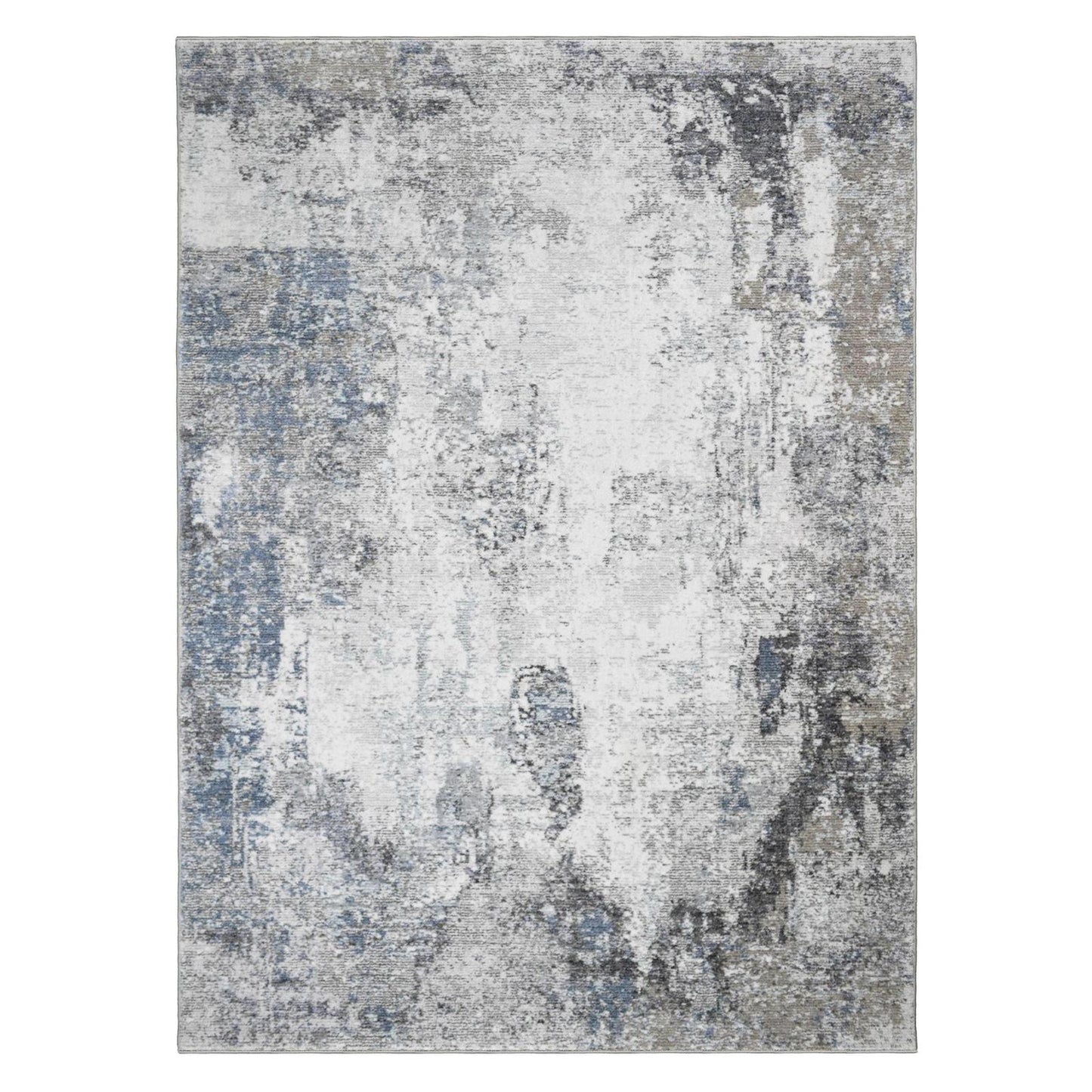 Athens Argos Multi 7'10"x10'10" Polyester Machine Loomed Area Rug 12mm pile height