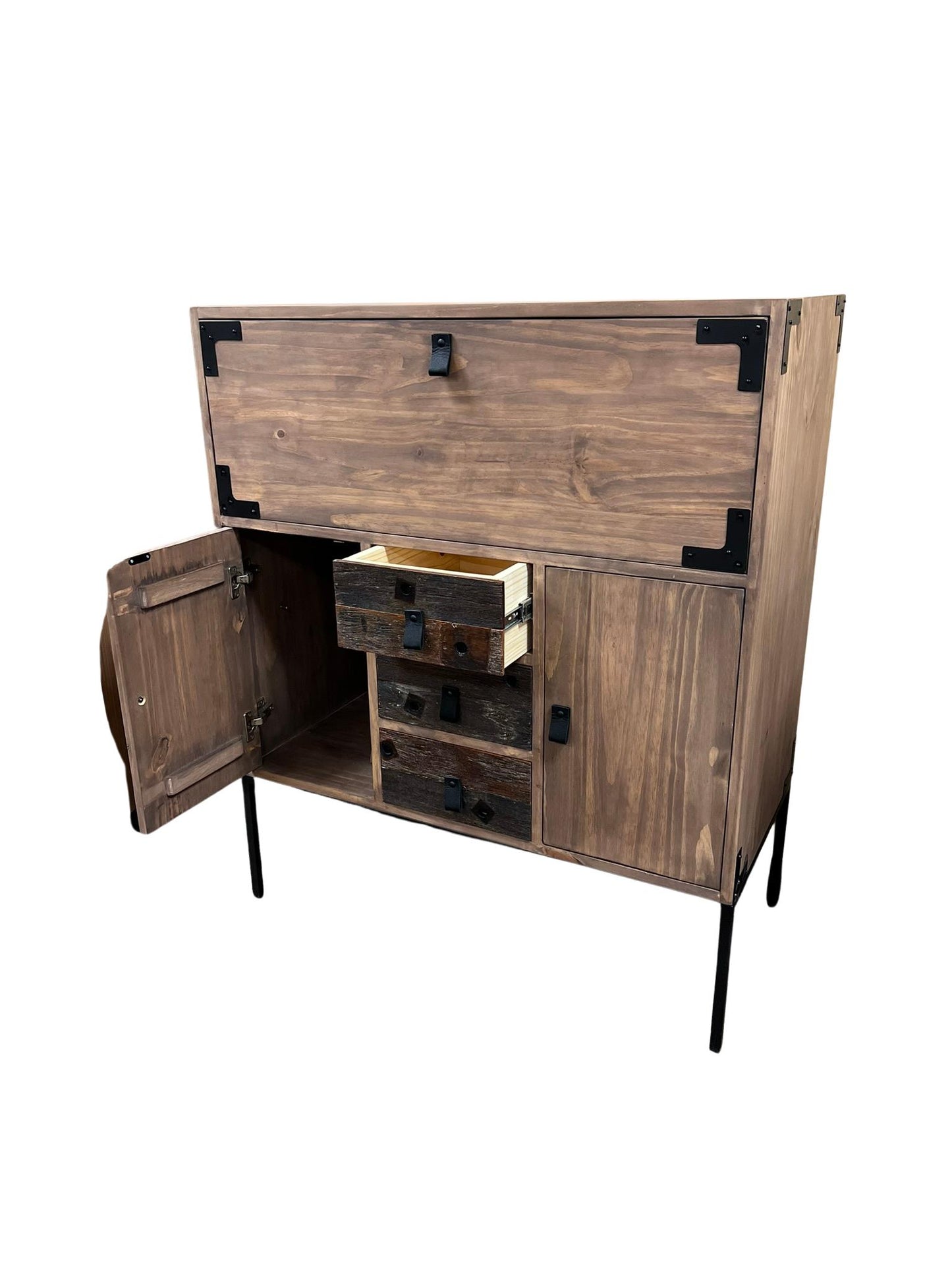 Blackjack Hill Walnut Wine Cabinet Discontinued