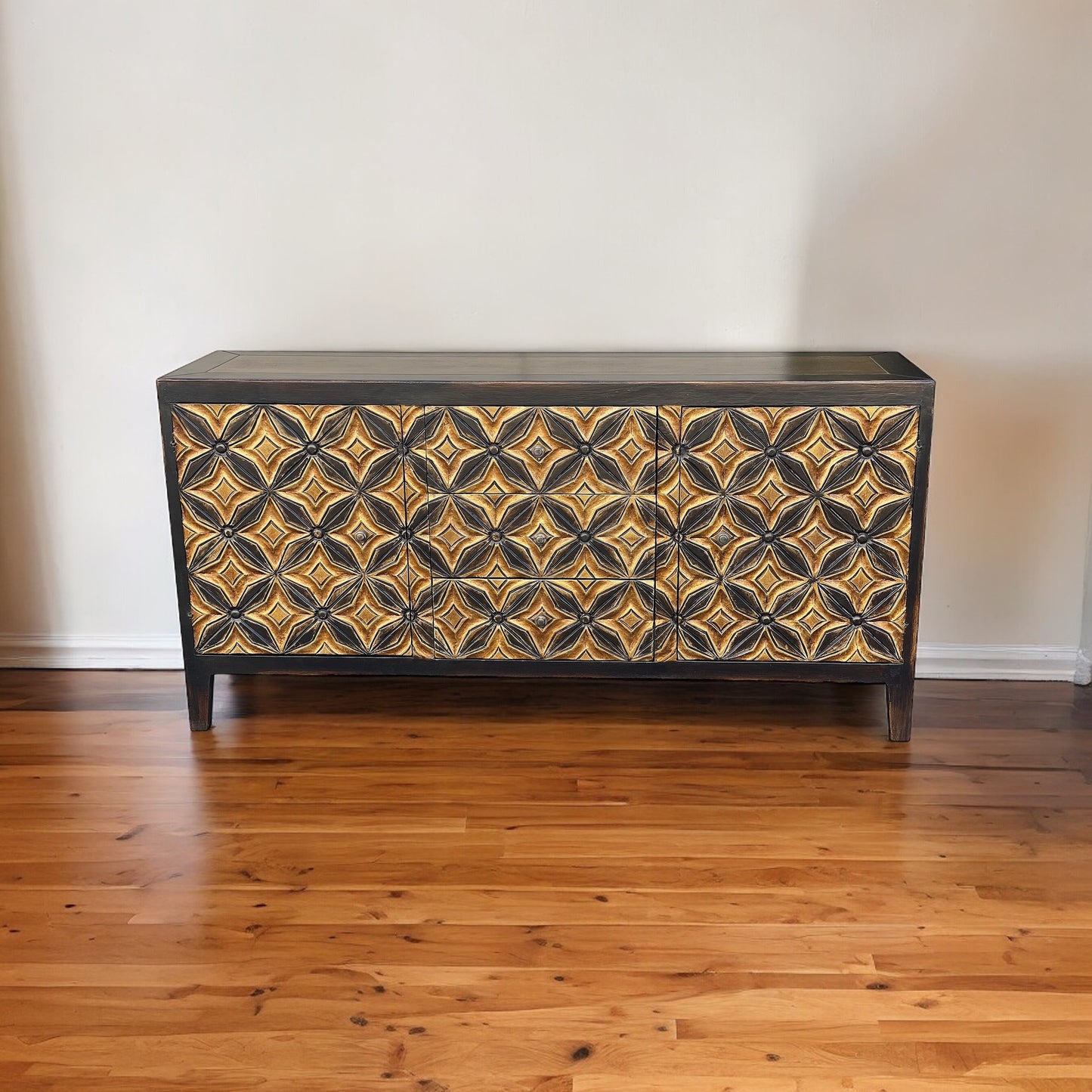 Belvedere Verona Espresso Dining Room Buffet Table - 18.5 x 72 x 36