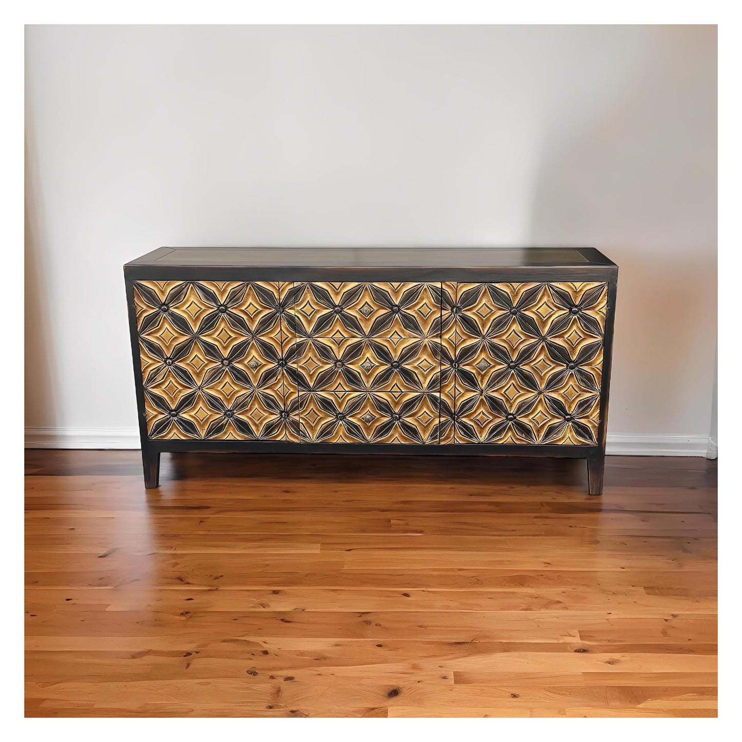 Belvedere Verona Espresso Dining Room Buffet Table - 18.5 x 72 x 36