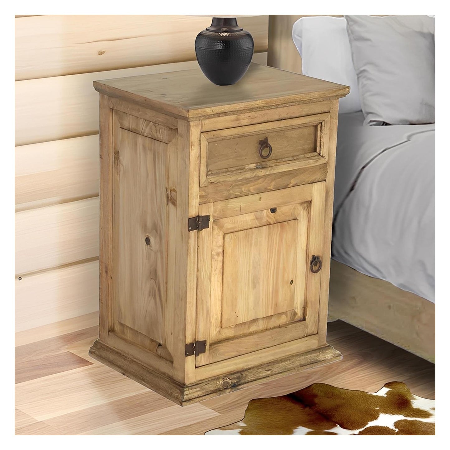Flat Top Mountain Nightstand (Left)
