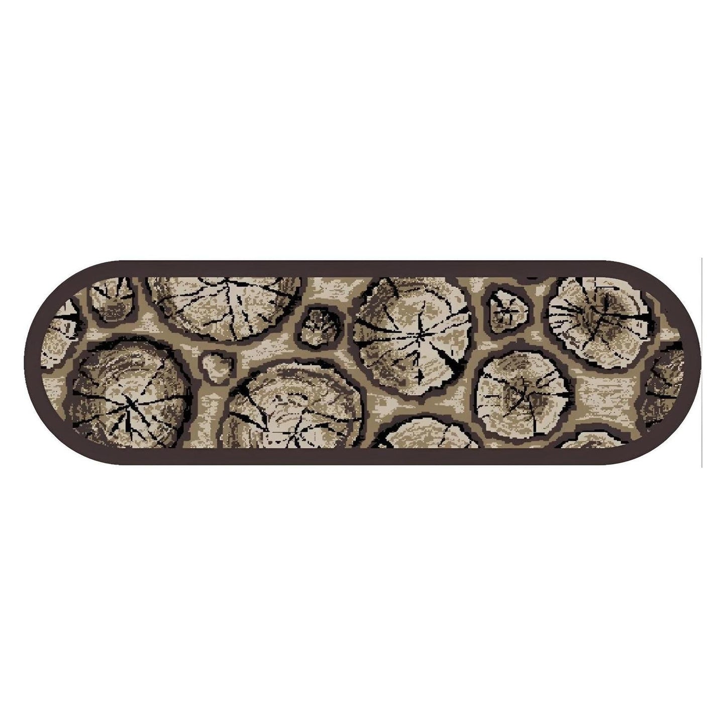 Cozy Cabin Red Creek Stair Treads 9"x30" Washable ; (Pack of 13), Made in the USA, 8mm pile height