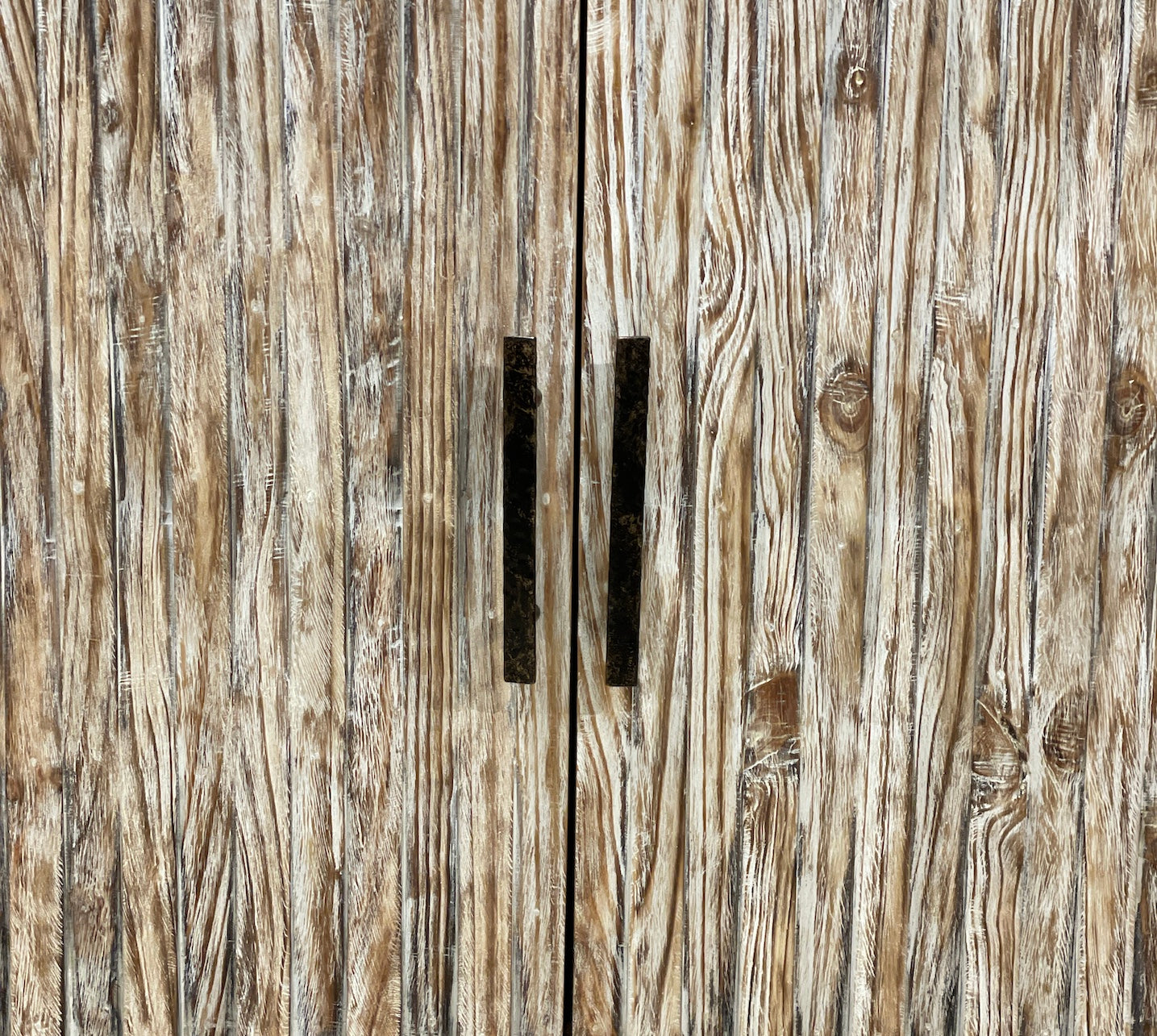 Petit Thouars Handmade Weathered Oak Dining Room Buffet Table 18x78x36 European Craft