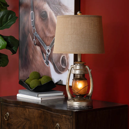 Vega of Lakehurst Table Lamps (2-Pack), Bronze, Rustic