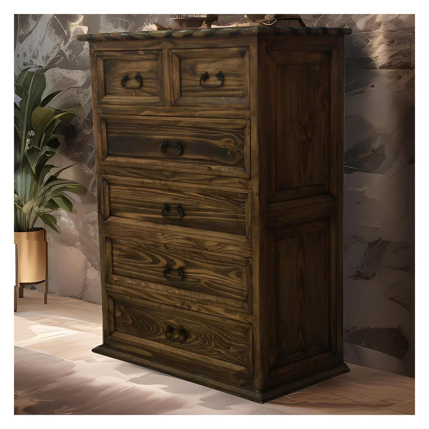 Cedar Draw Chest 6-Drawers