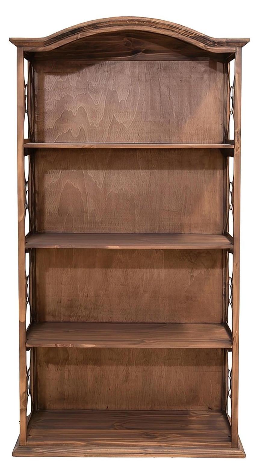 Cactus Plains 40" Bookcase With Iron Stars