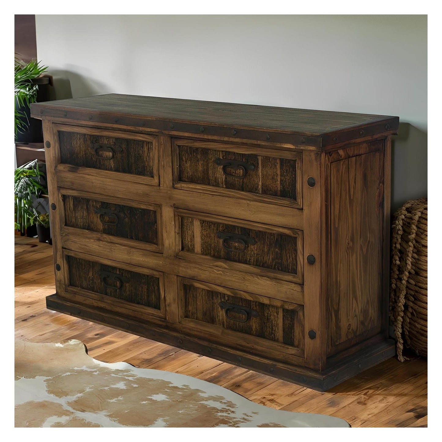 Quartz Canyon Dresser With Reclaimed Wood Panels