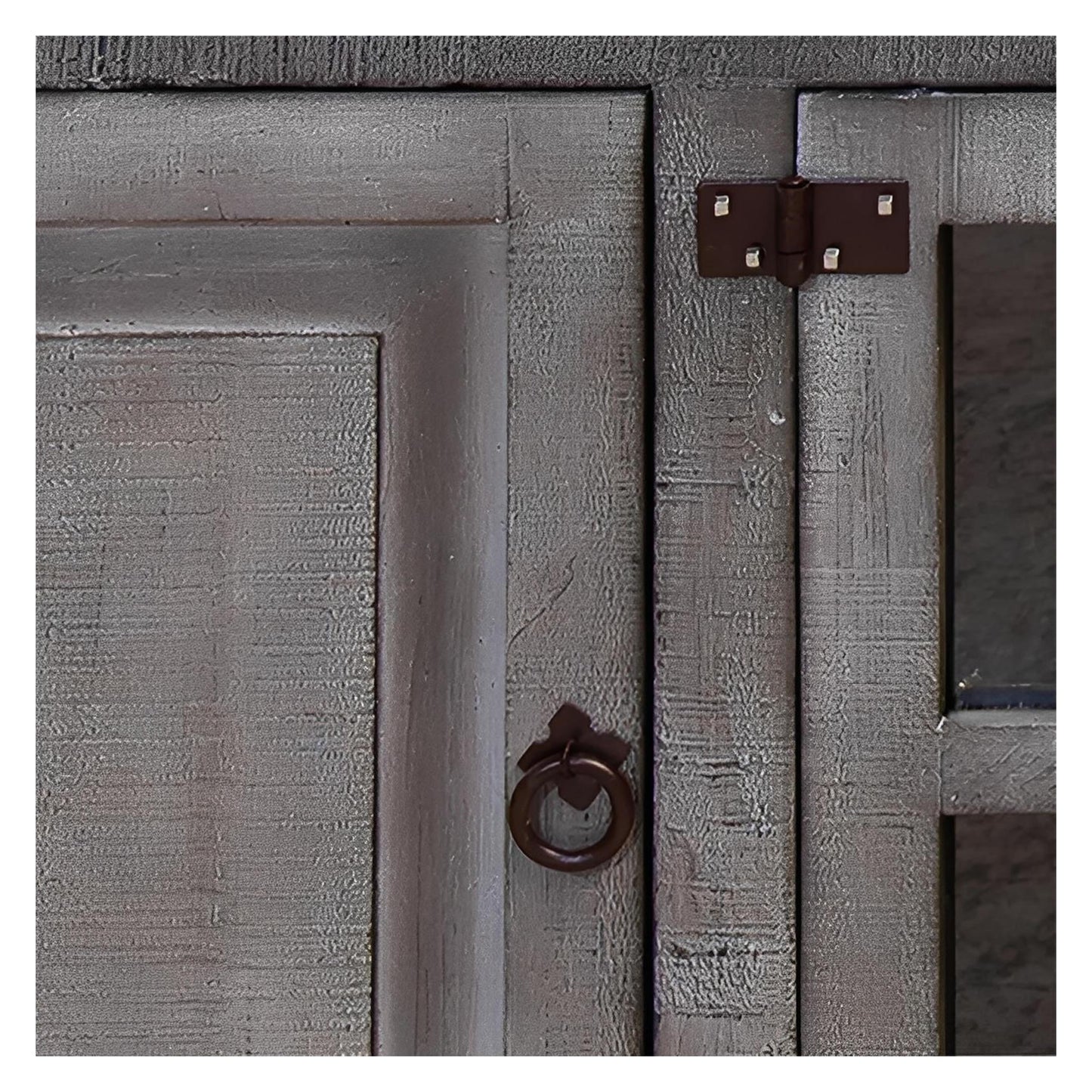 Del Rio Basin 72" Gray Tv Stand