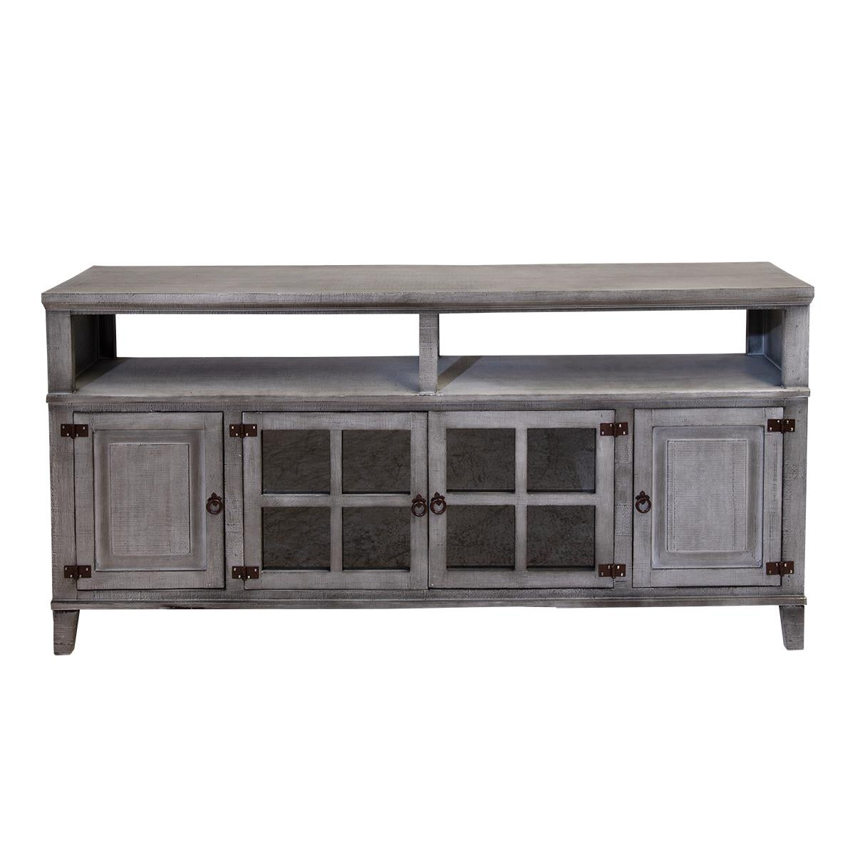 Del Rio Basin 72" Gray Tv Stand