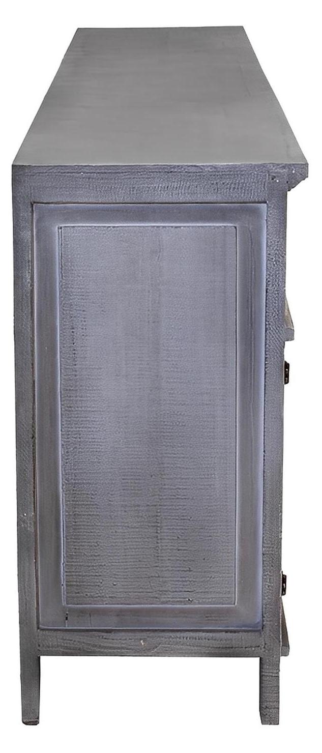 Del Rio Basin 72" Gray Tv Stand