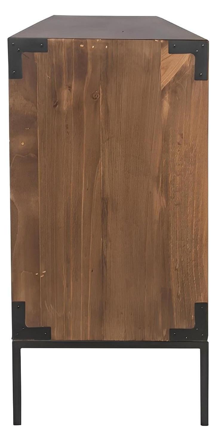 Lost Canyon Dark Walnut 84" Tv Stand / Media Console