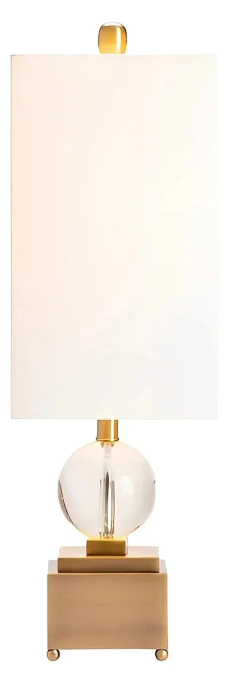 Naos of Bangor Table Lamps (2-Pack), Gold, Contemporary