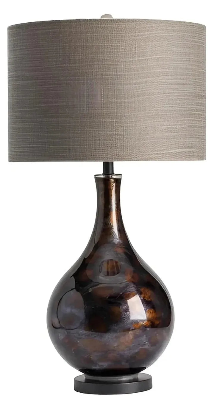 Elara of Deerfield Valley Table Lamps (2-Pack), Black, Transitional