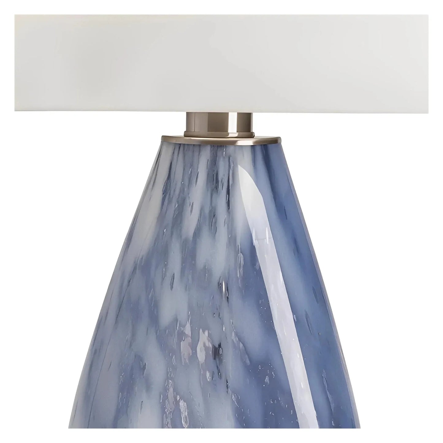 Wezen of Brighton Table Lamps (2-Pack), Blue, Coastal