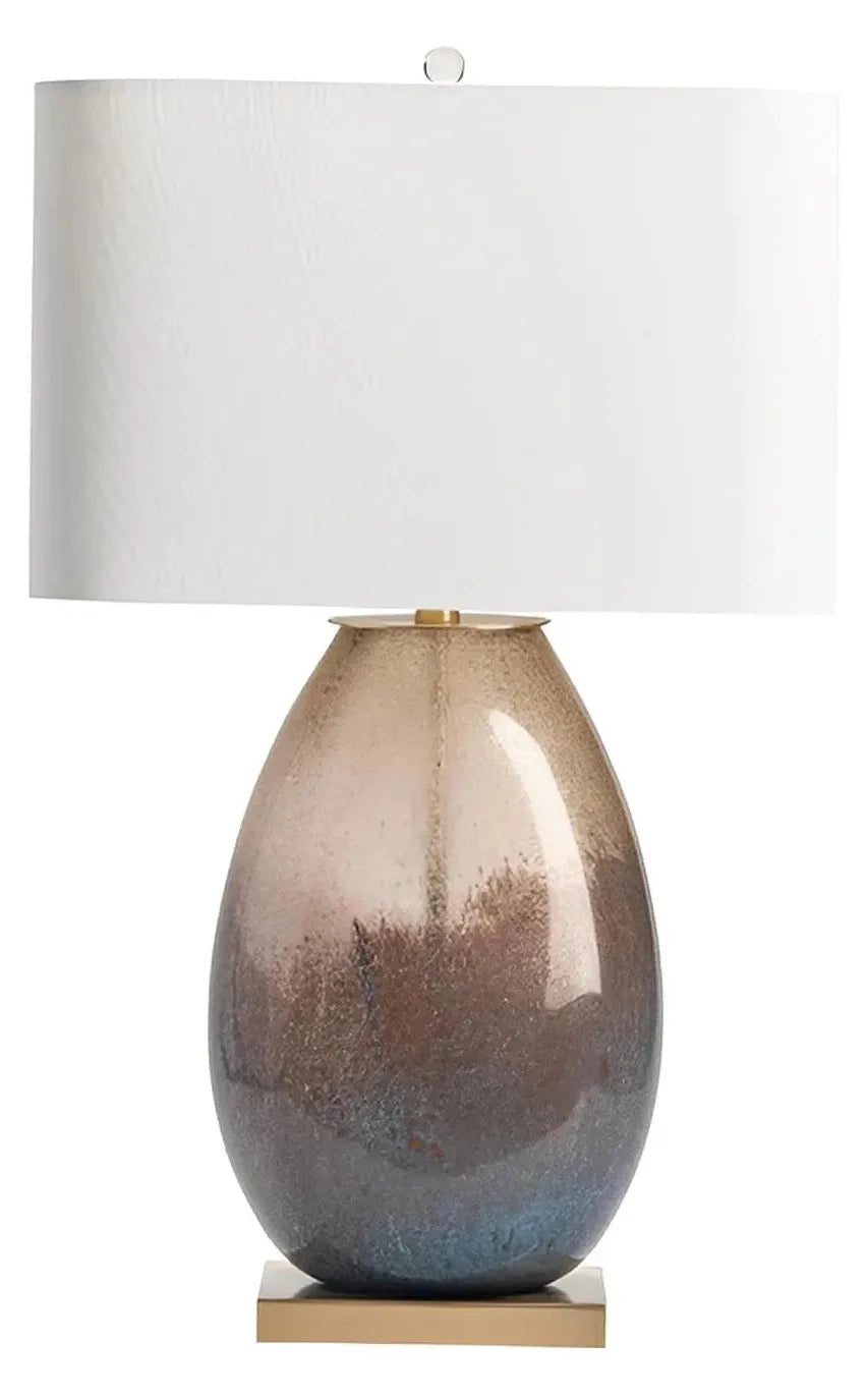 Icarus of Bennington Table Lamps (2-Pack), Brown, Contemporary