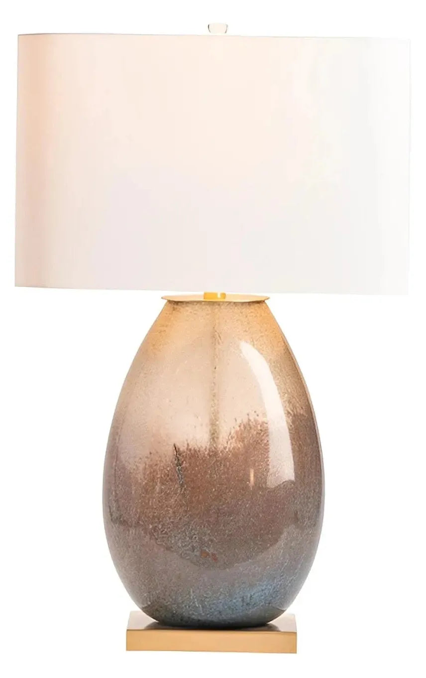 Icarus of Bennington Table Lamps (2-Pack), Brown, Contemporary