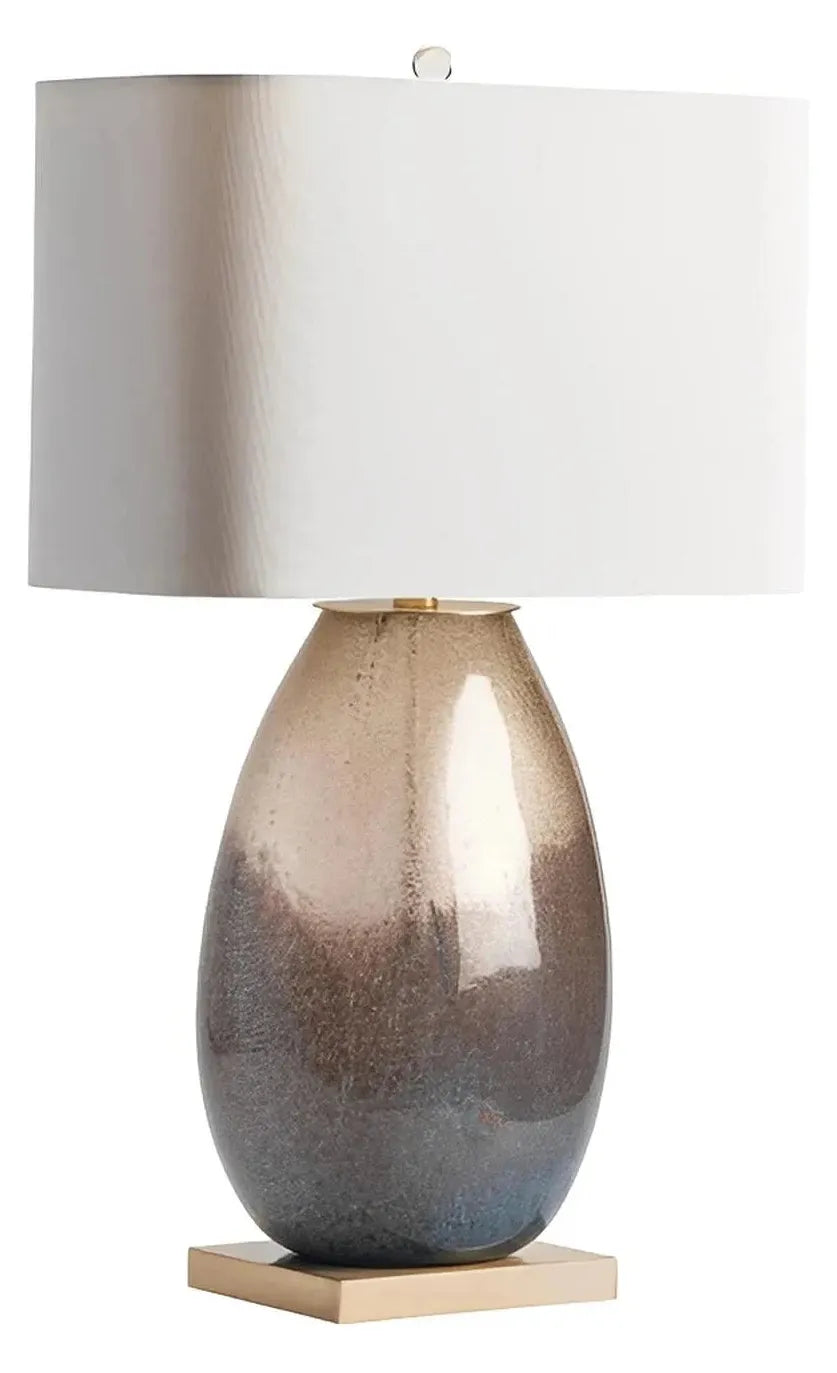 Icarus of Bennington Table Lamps (2-Pack), Brown, Contemporary