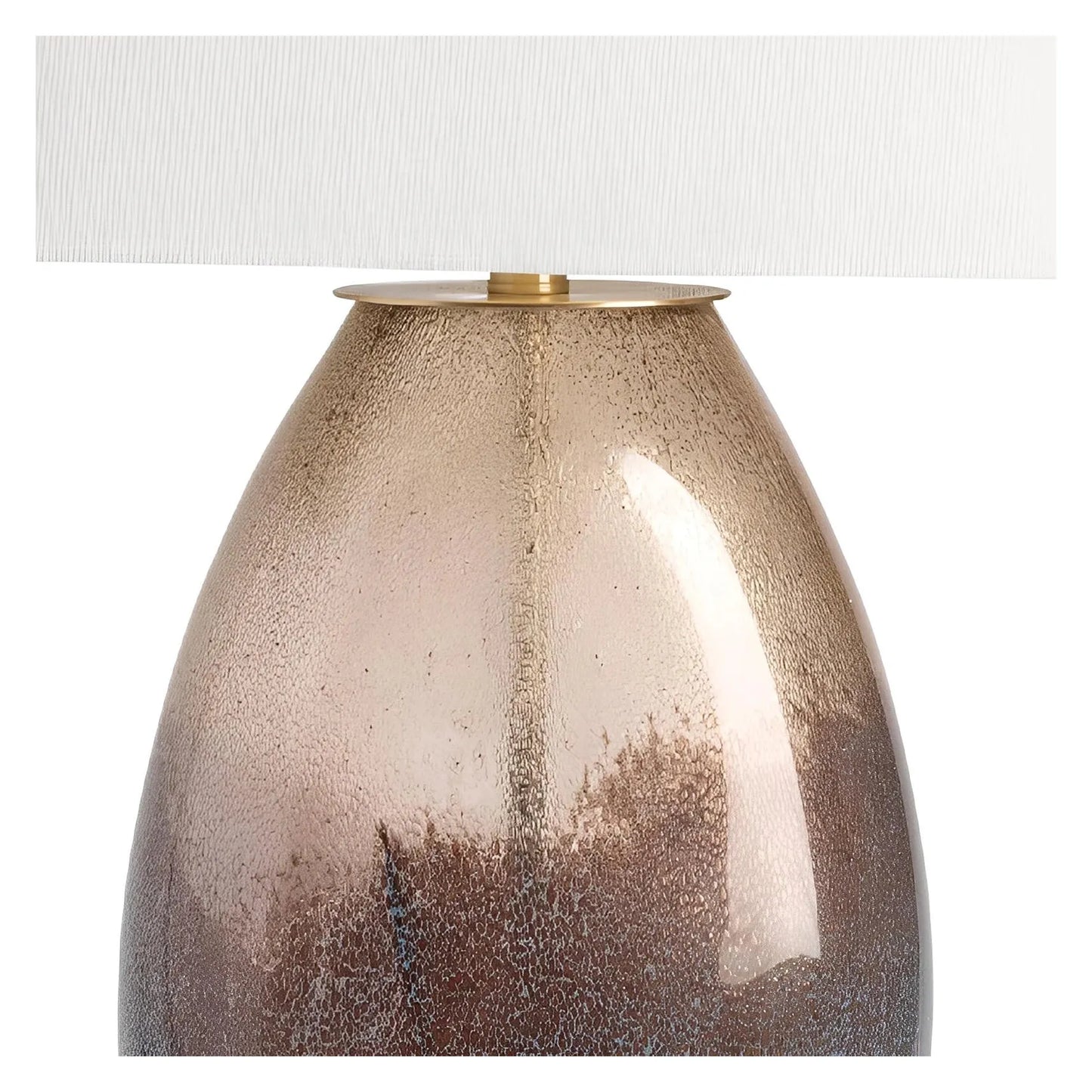 Icarus of Bennington Table Lamps (2-Pack), Brown, Contemporary