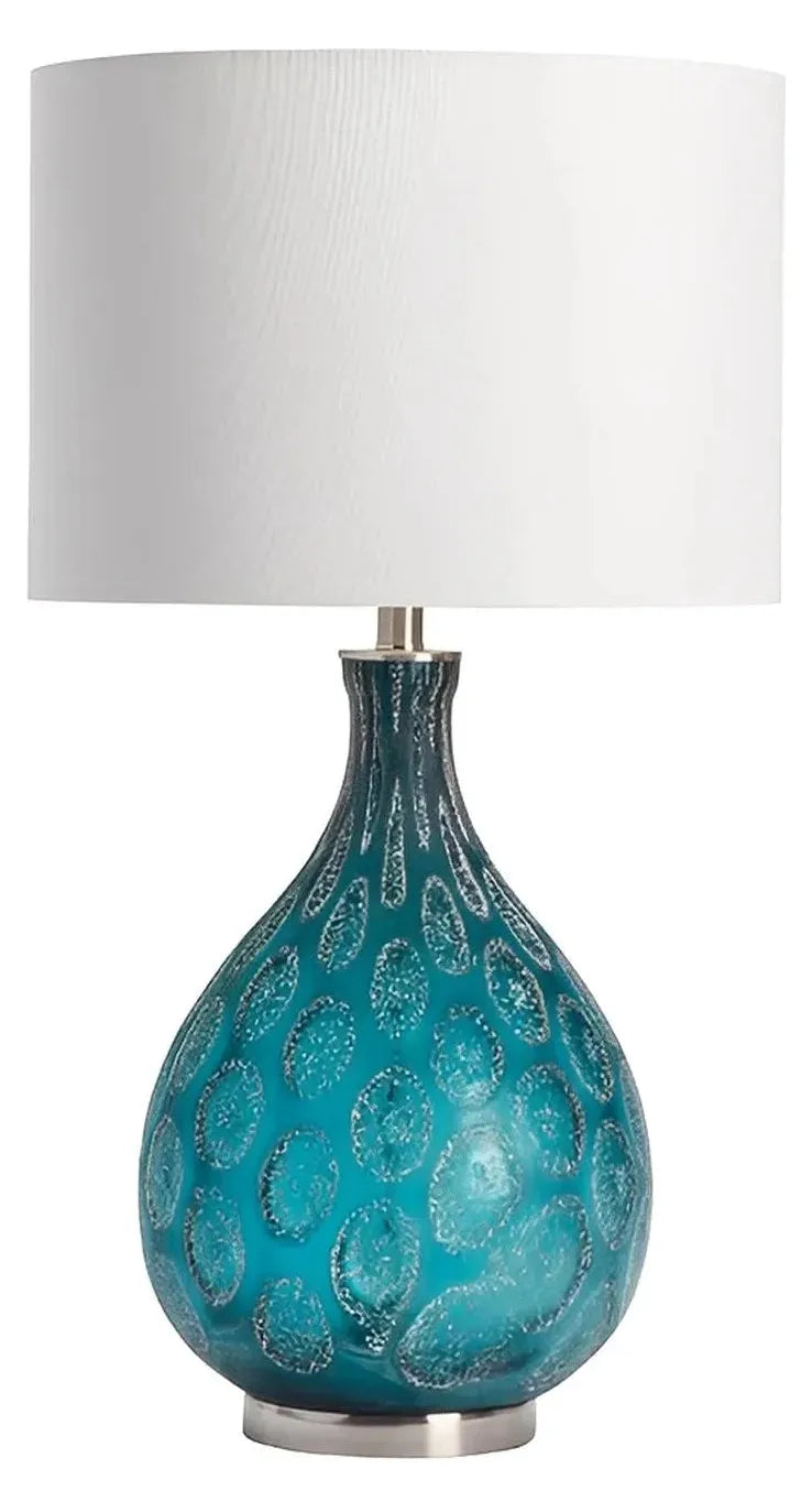 Rasalhague of Haverhill Table Lamps (2-Pack), Blue, Coastal