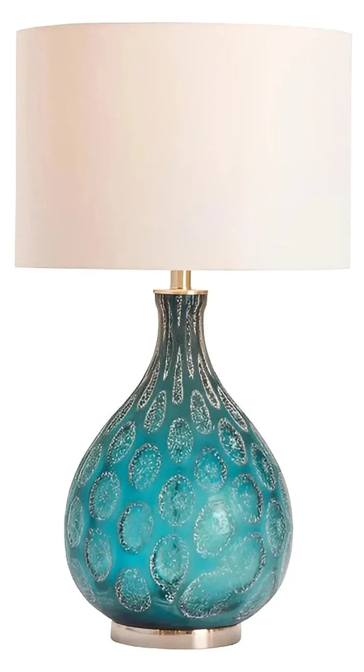Rasalhague of Haverhill Table Lamps (2-Pack), Blue, Coastal