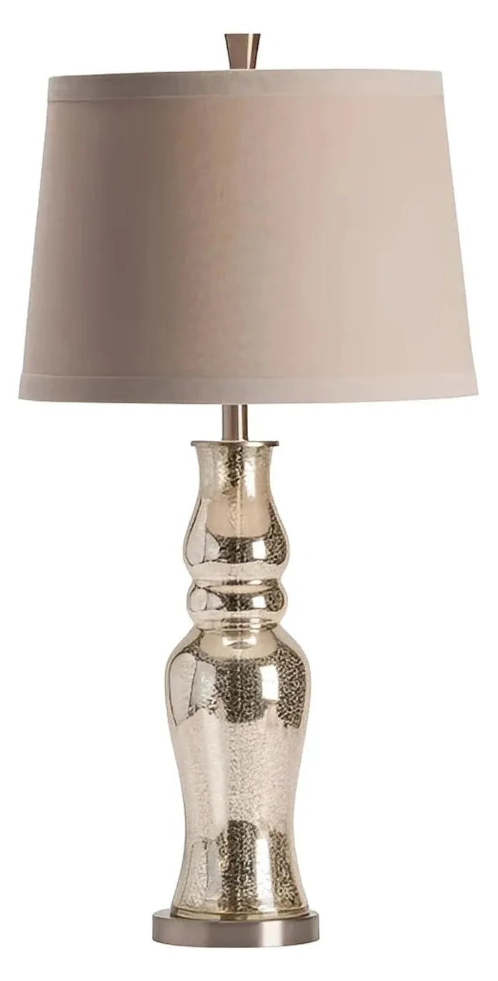 Avior of Manchester Table Lamps (2-Pack), Silver, Traditional