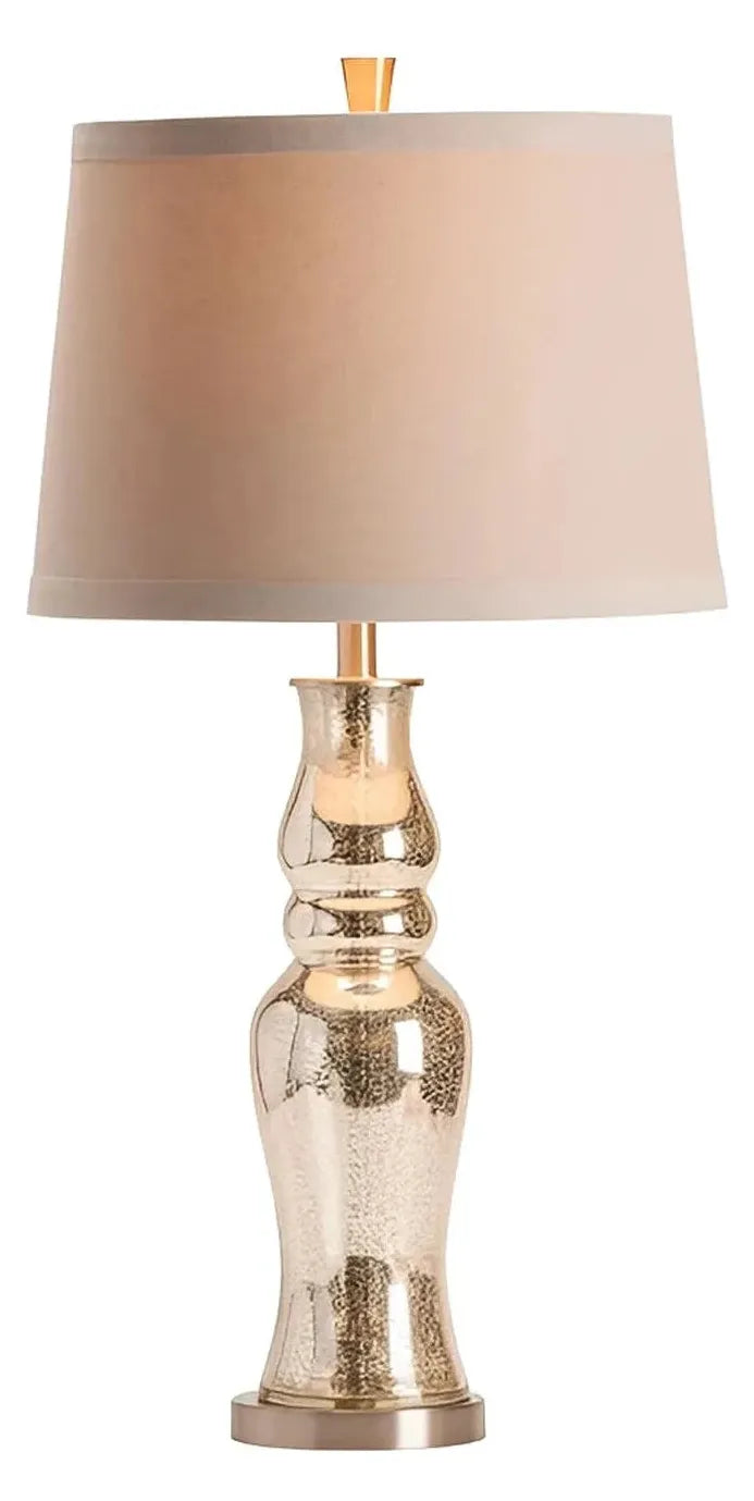 Avior of Manchester Table Lamps (2-Pack), Silver, Traditional