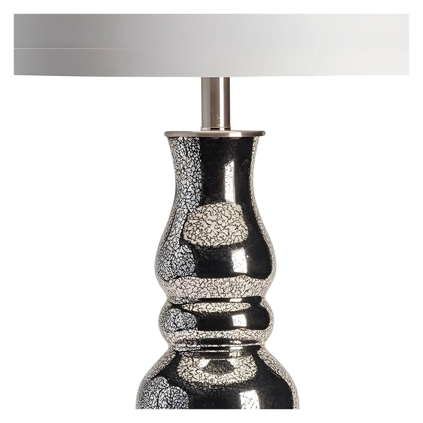 Auriga of Bennington Table Lamps (2-Pack), Silver, Traditional