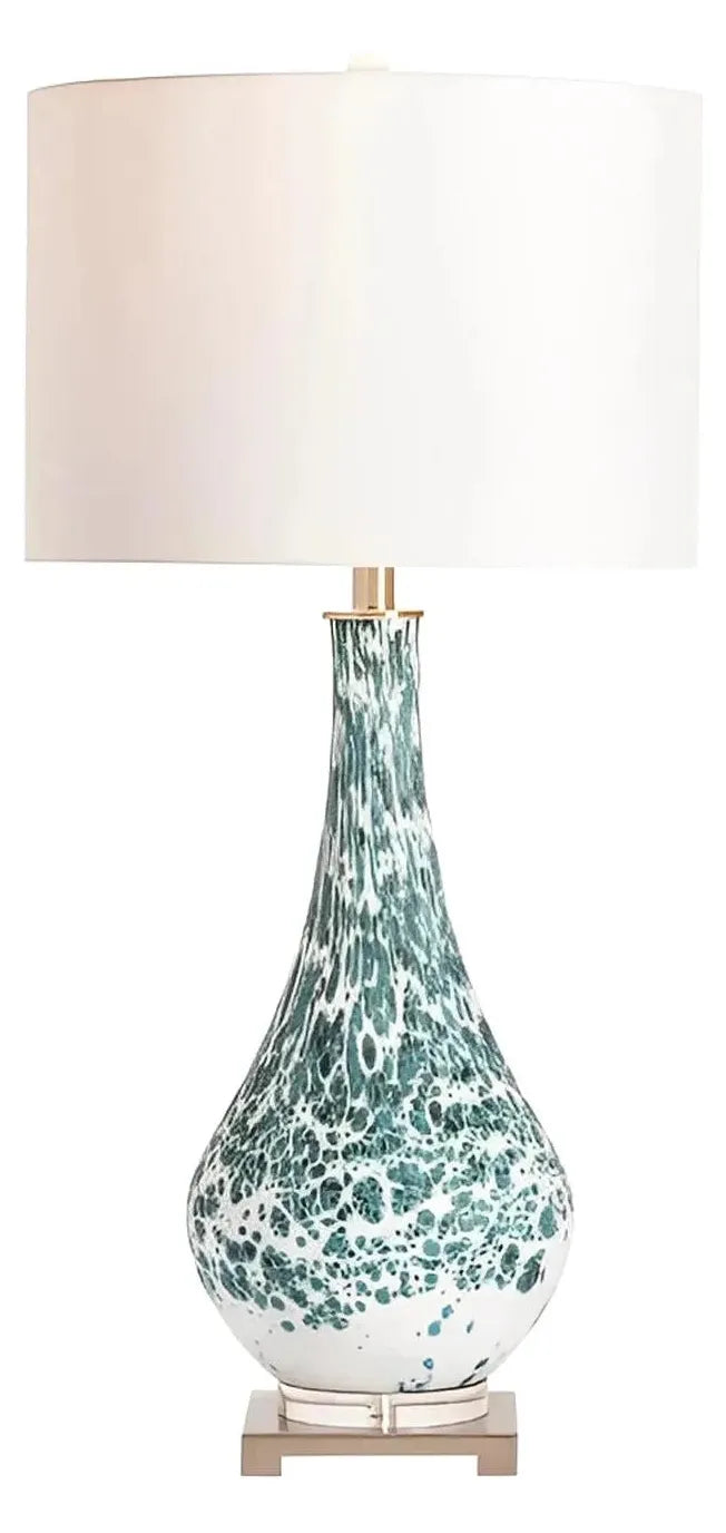 Alnitak of Cranberry Cove Table Lamps (2-Pack), Blue, Coastal