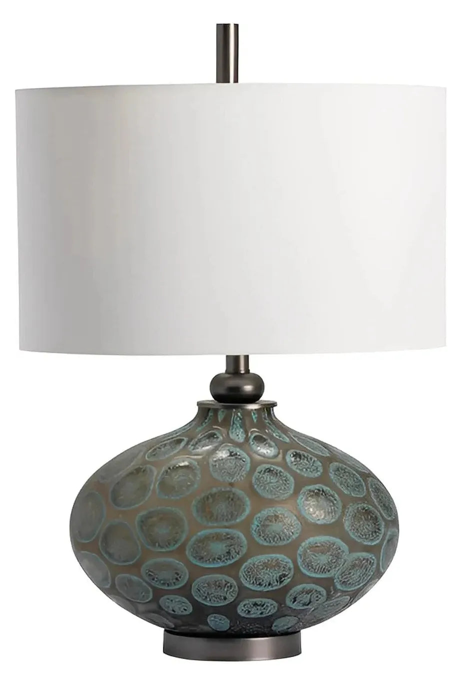 Enif of Augusta Table Lamps (2-Pack), Blue, Coastal