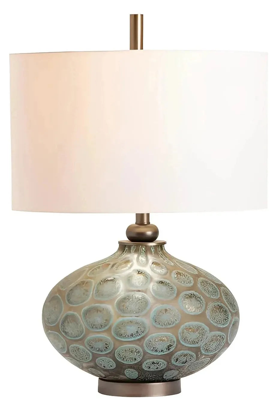 Enif of Augusta Table Lamps (2-Pack), Blue, Coastal