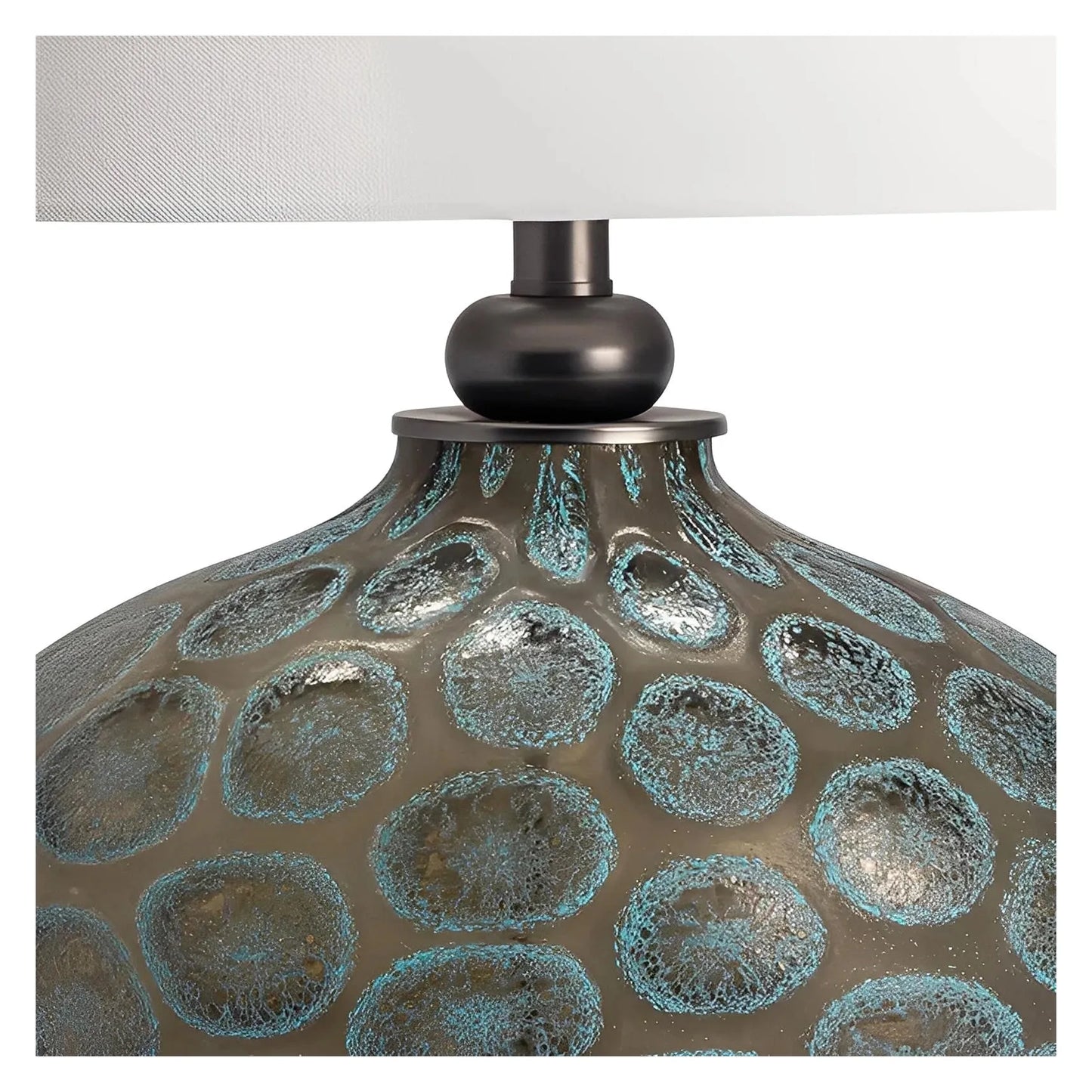Enif of Augusta Table Lamps (2-Pack), Blue, Coastal
