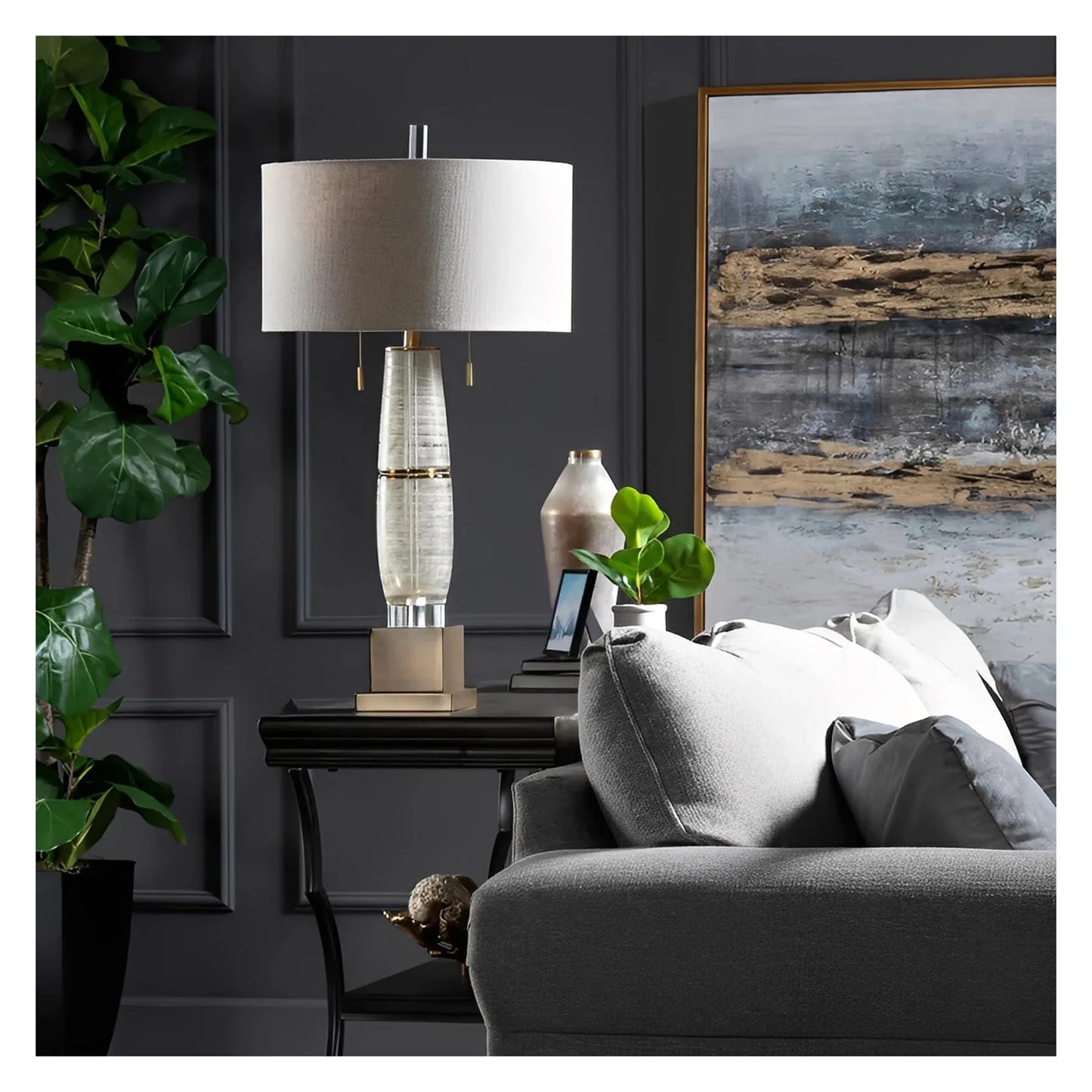 Mintaka of Housatonic Table Lamps (2-Pack), Gold, Transitional