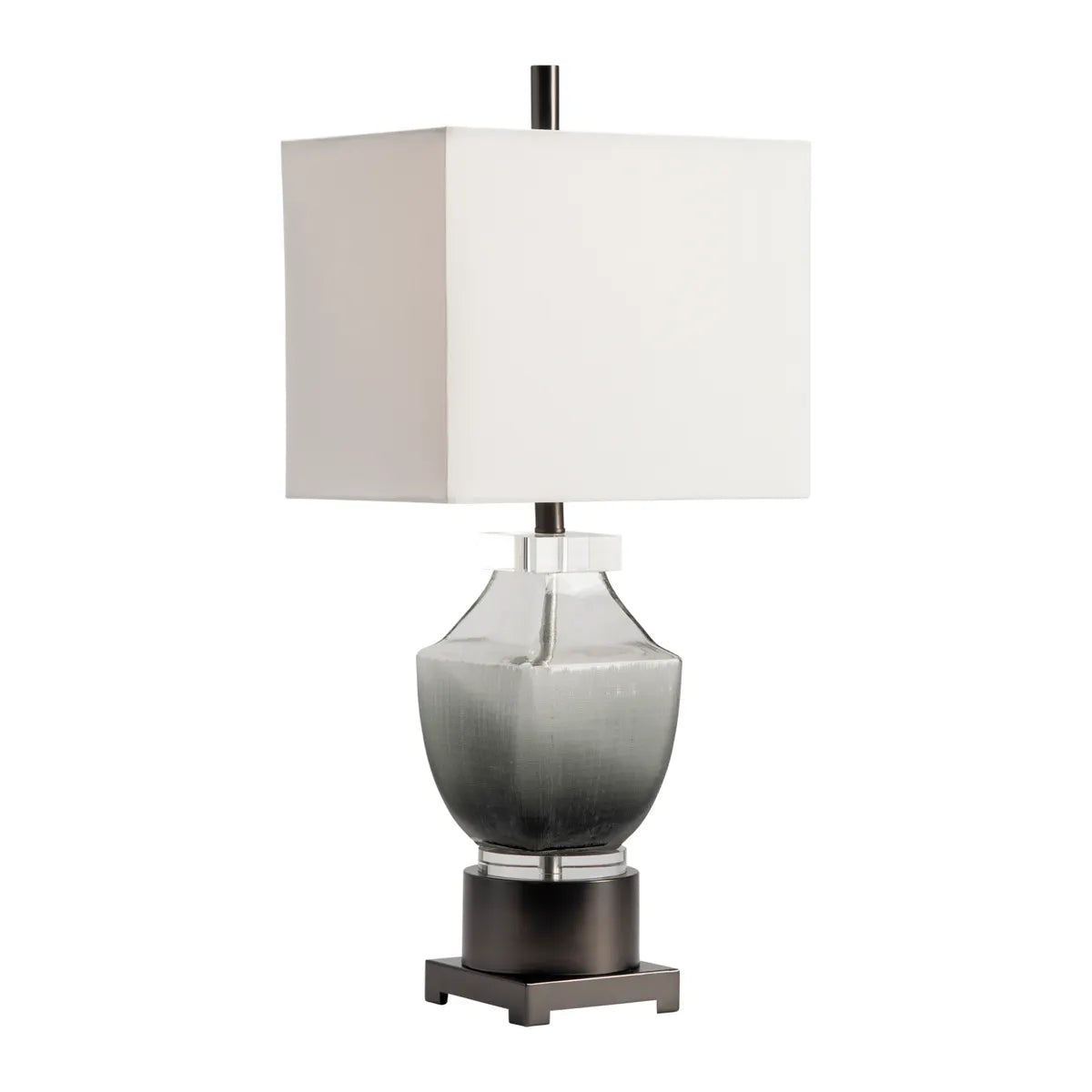 Elnath of Kennebec Bay Table Lamps (2-Pack), Grey, Contemporary