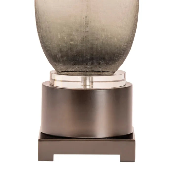 Elnath of Kennebec Bay Table Lamps (2-Pack), Grey, Contemporary