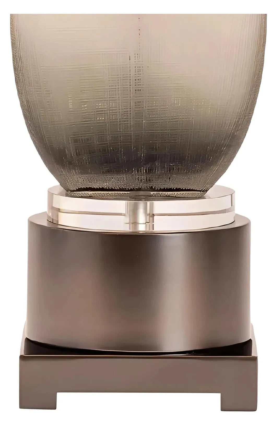 Elnath of Kennebec Bay Table Lamps (2-Pack), Grey, Contemporary