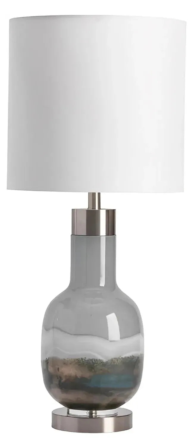 Regor of Westport Table Lamps (2-Pack), Grey, Coastal