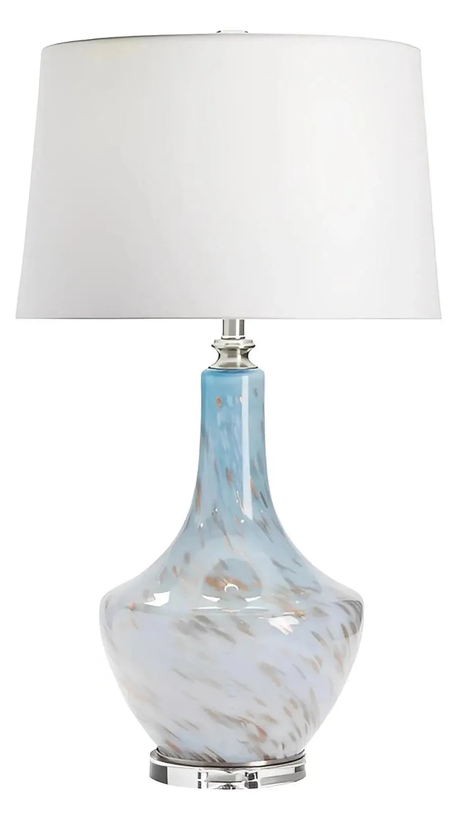Sargas of Manchester Table Lamps (2-Pack), Blue, Coastal