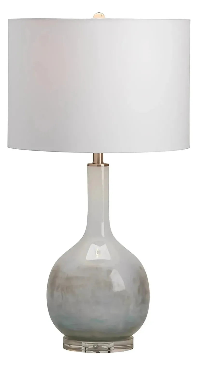Cepheus of Kennebec Bay Table Lamps (2-Pack), White, Transitional