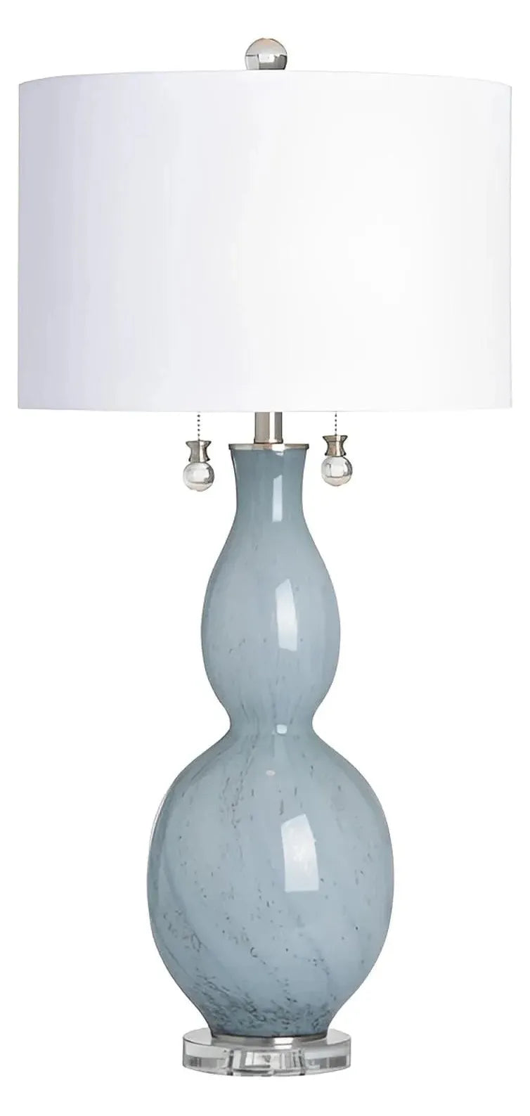 Saida of Silverbrook Table Lamps (2-Pack), Blue, Coastal