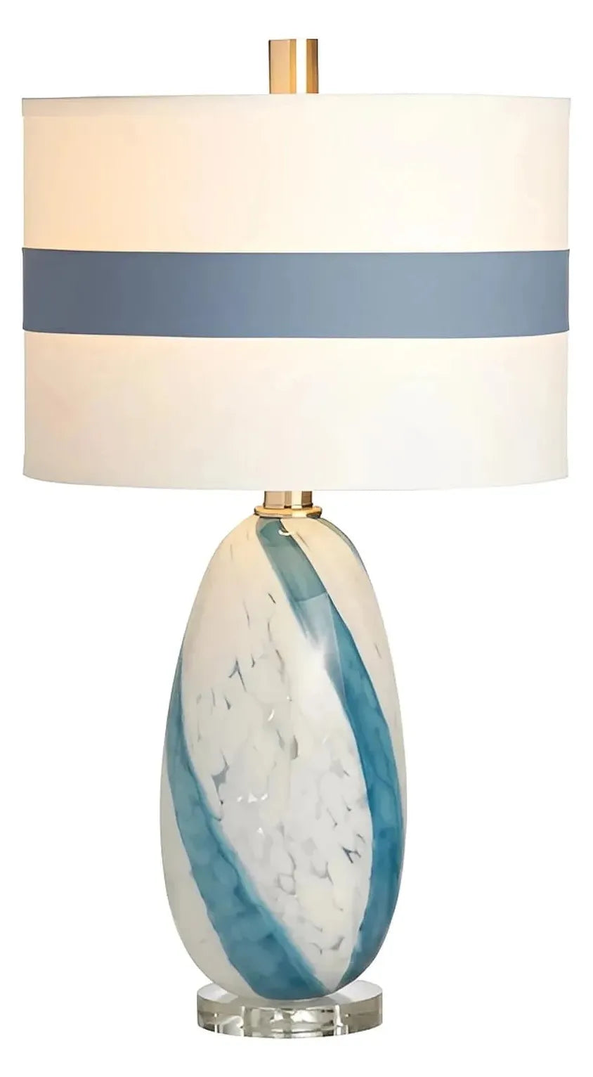 Atlas of Cedar Hill Table Lamps (2-Pack), Blue, Coastal