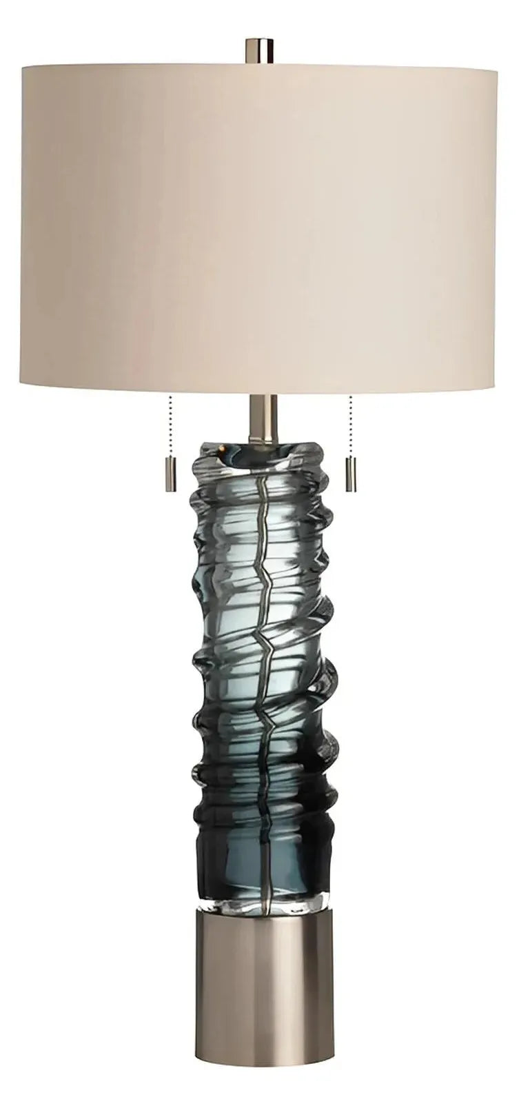 Mira of Cranberry Cove Table Lamps (2-Pack), Grey, Transitional
