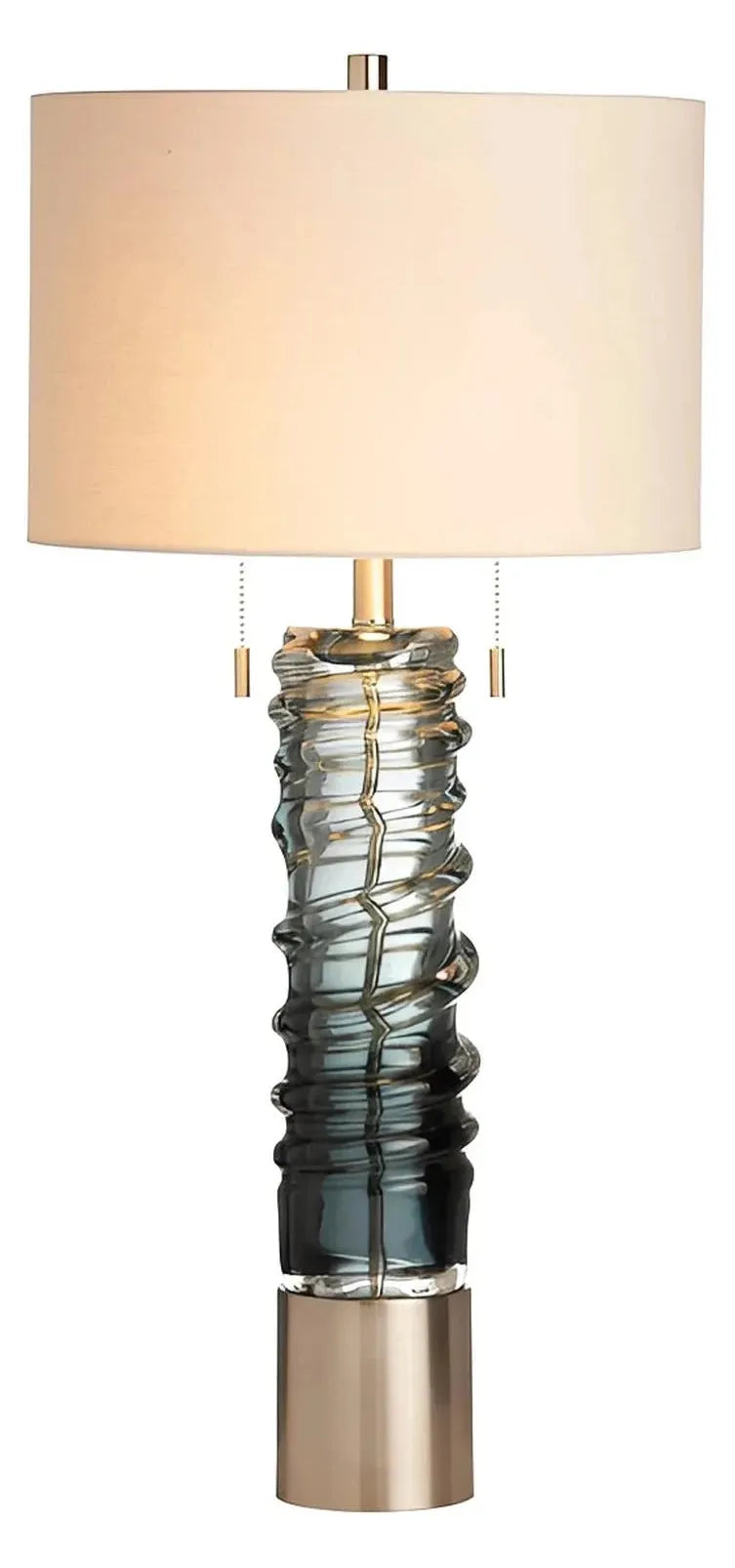 Mira of Cranberry Cove Table Lamps (2-Pack), Grey, Transitional