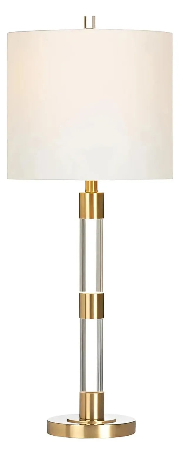 Sheratan of Saratoga Table Lamps (2-Pack), Gold, Contemporary