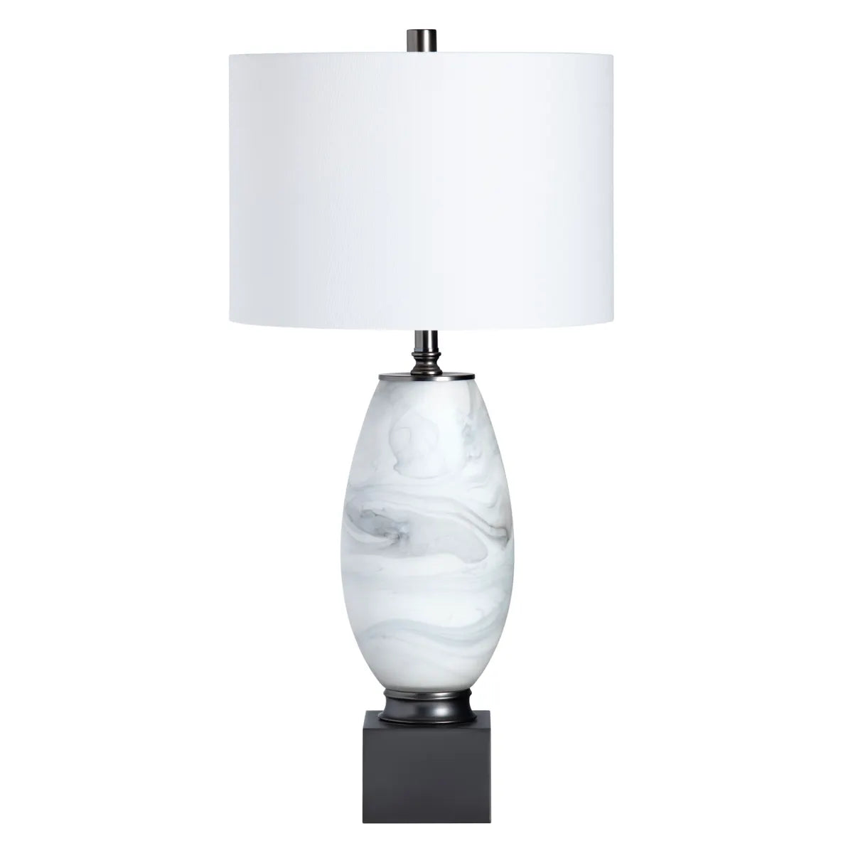 Aldebaran of Brandywine Table Lamps (2-Pack), White, Transitional