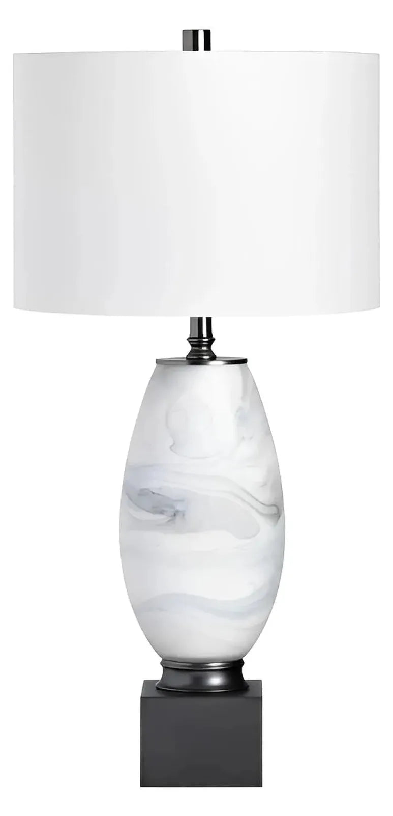 Aldebaran of Brandywine Table Lamps (2-Pack), White, Transitional