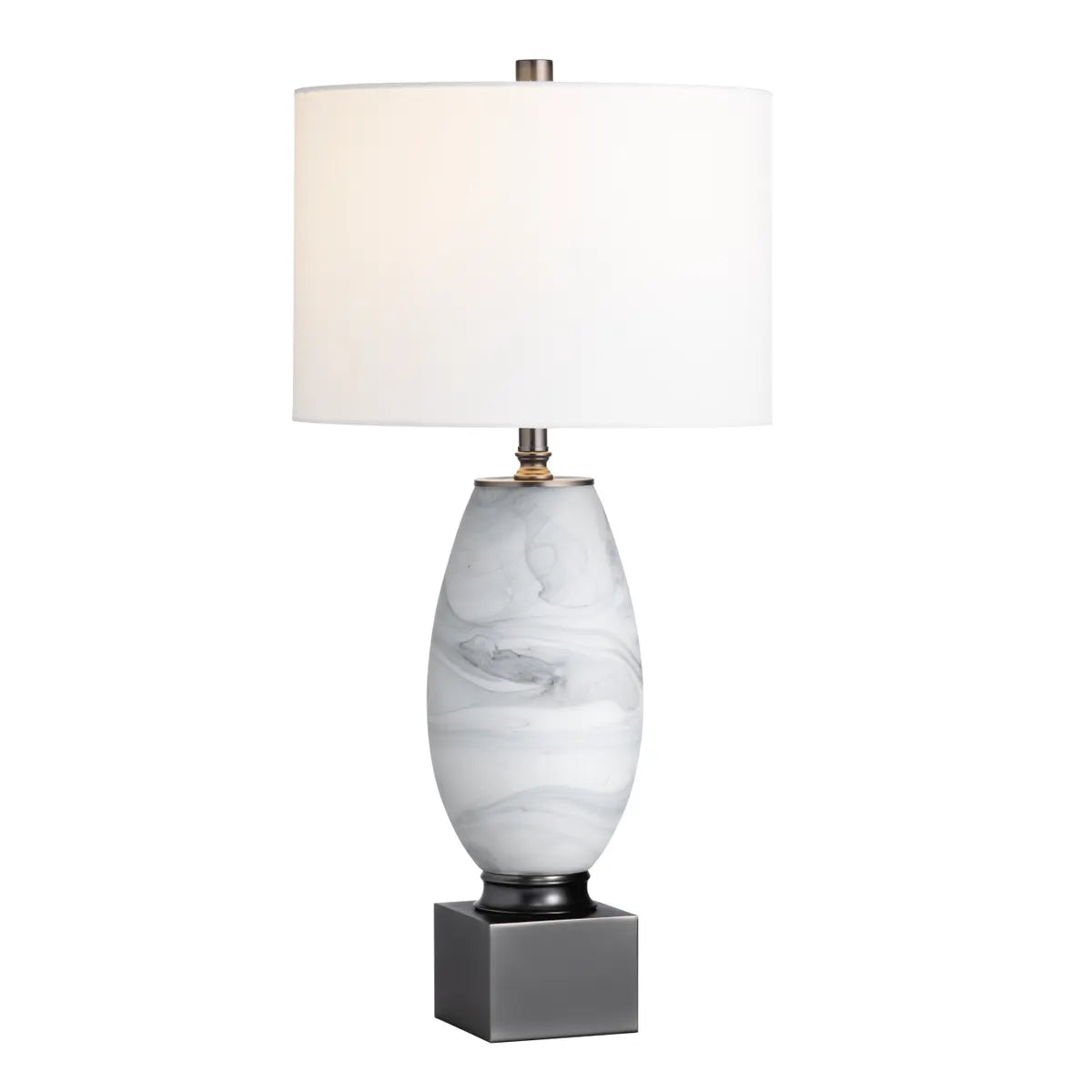 Aldebaran of Brandywine Table Lamps (2-Pack), White, Transitional