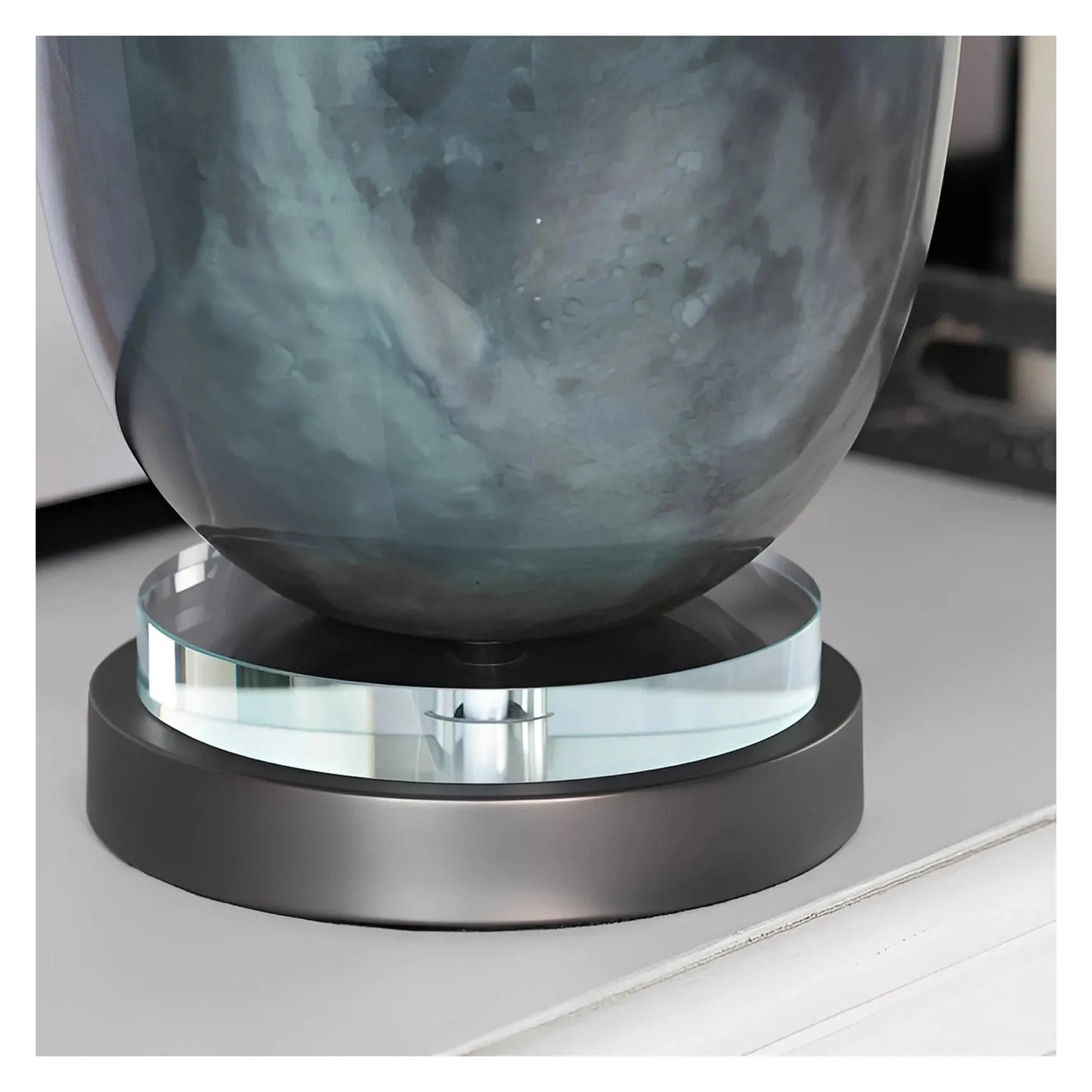 Adhara of Rosemont Table Lamps (2-Pack), Blue, Transitional