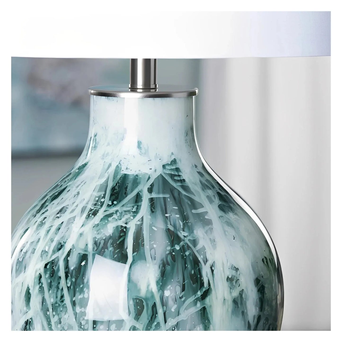 Beid of Sunnyside Table Lamps (2-Pack), Grey, Transitional